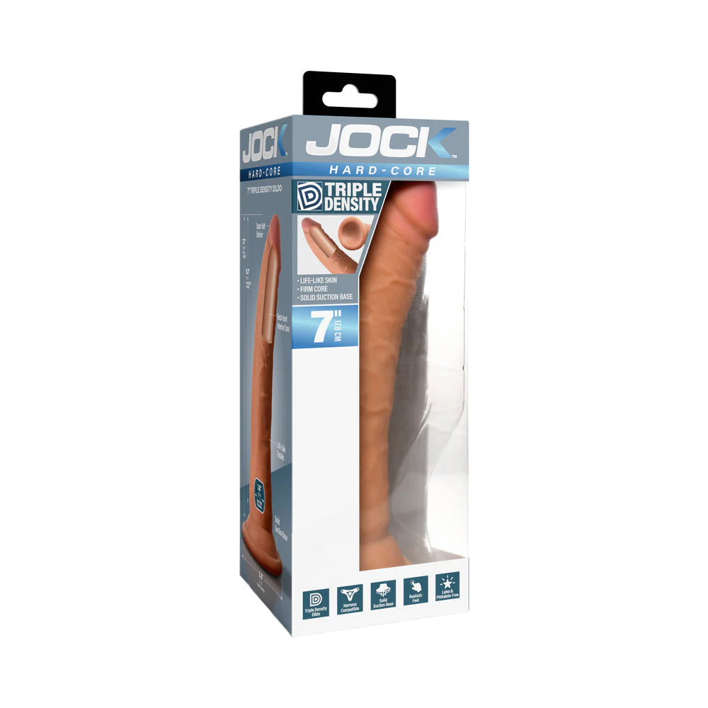 JOCK Hard-Core Triple Density Dildo 7 in. - Image 3