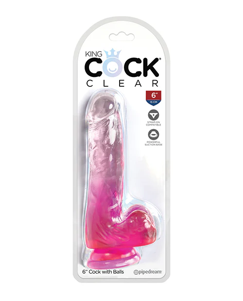 King Cock Clear Cock W/balls - Image 11