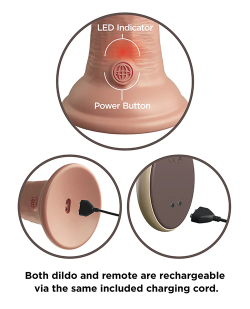 King Cock Elite Dual Density Vibrating - Image 12