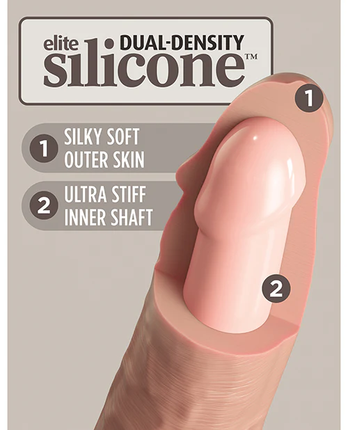 King Cock Elite Dual Density Vibrating - Image 2