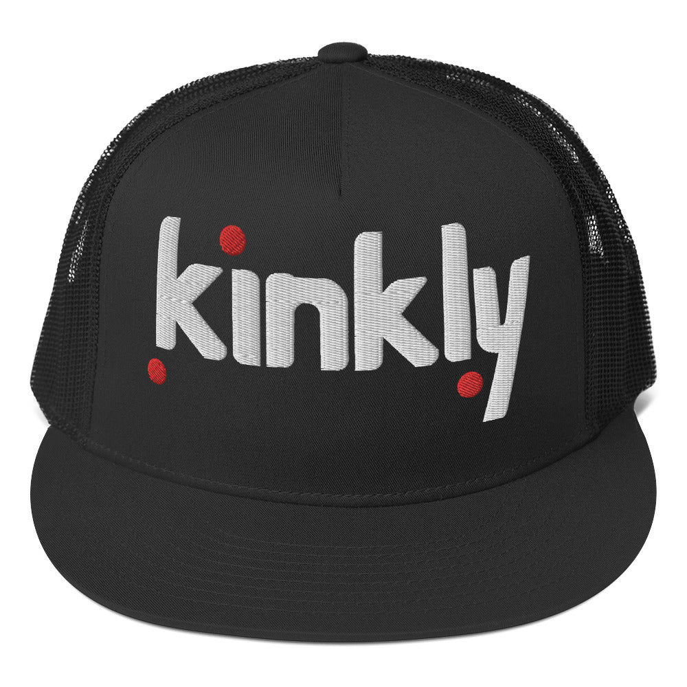 Kinkly Trucker Cap Black - Image 3