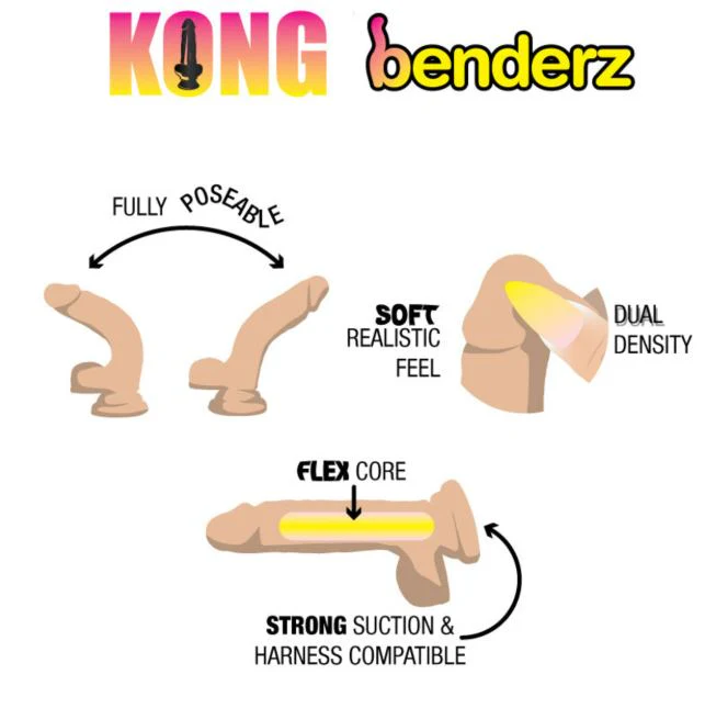 Kong Benderz Dual Density Dong - Image 19