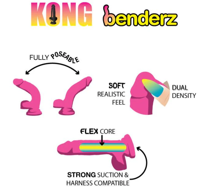 Kong Benderz Dual Density Dong - Image 2