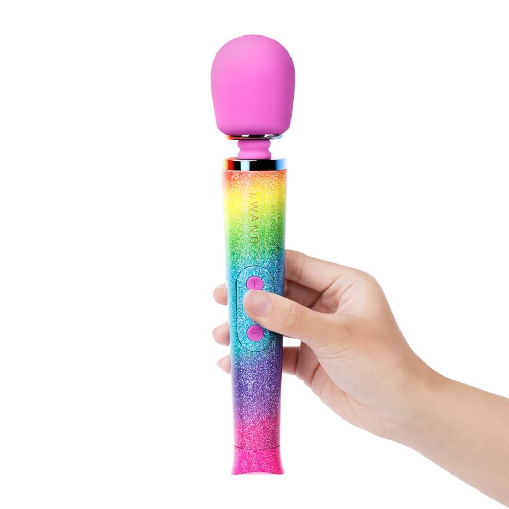 Le Wand Rainbow Ombre Petite Wand Massager - Image 5