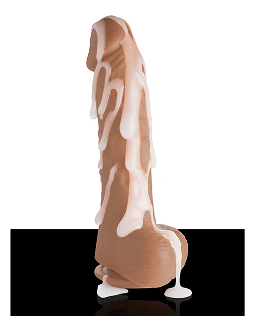 Loadz 8.5in Vibrating Dildo Squirting - Image 9