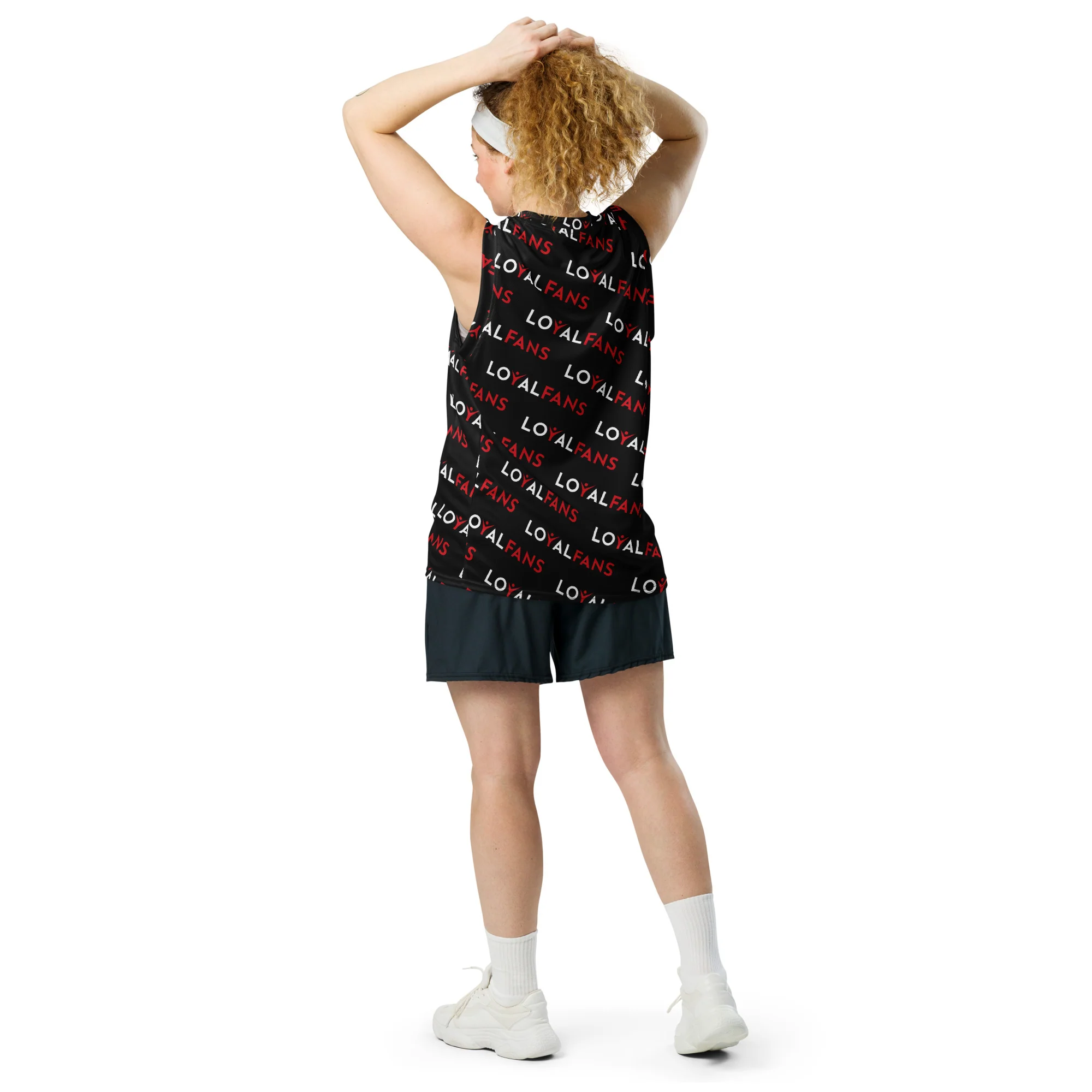 Loyalfans - Recycled unisex basketball jersey - Image 2
