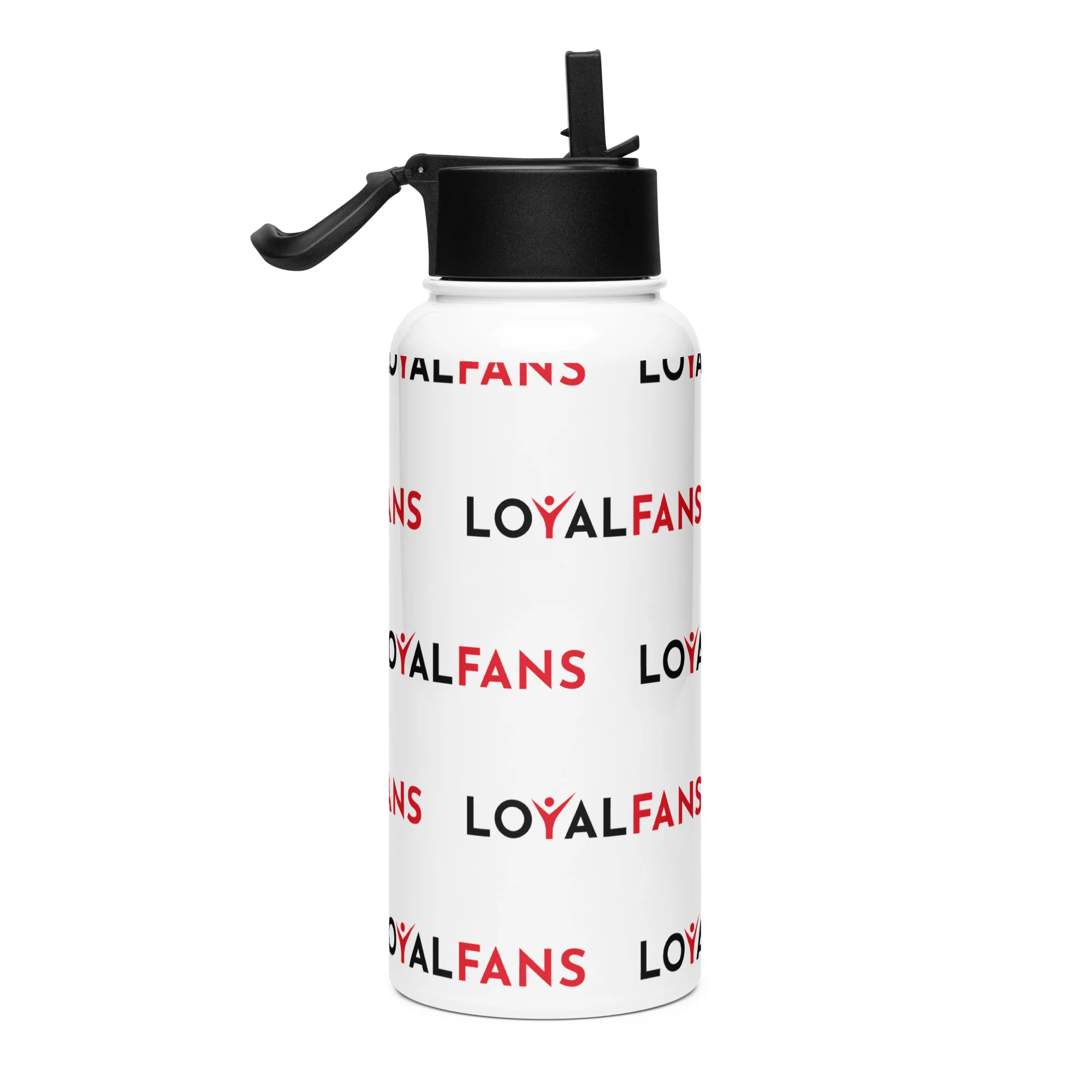 Loyalfans - Water Bottle with a straw lid - Image 4