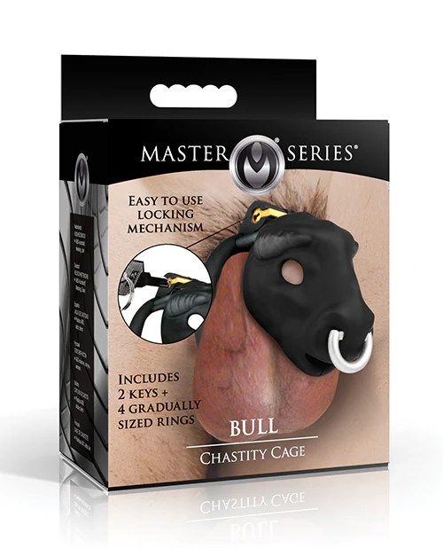Master Series Bull Chastity Cage - Image 9