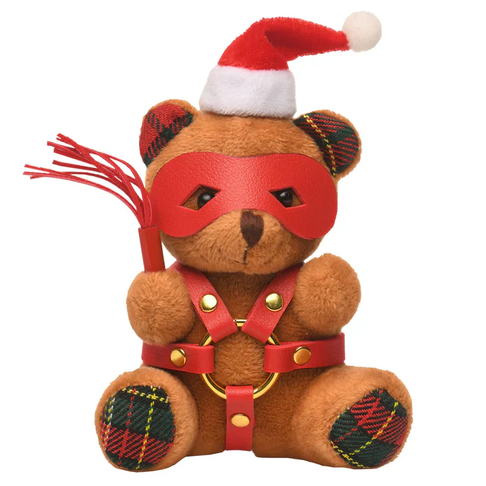 Master Series Holiday Bondage Teddy Bear Keychain - Image 5