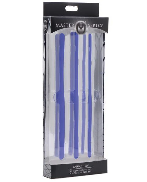 Master Series Invasion Silicone Urethral Sound Trainer Set - Image 5