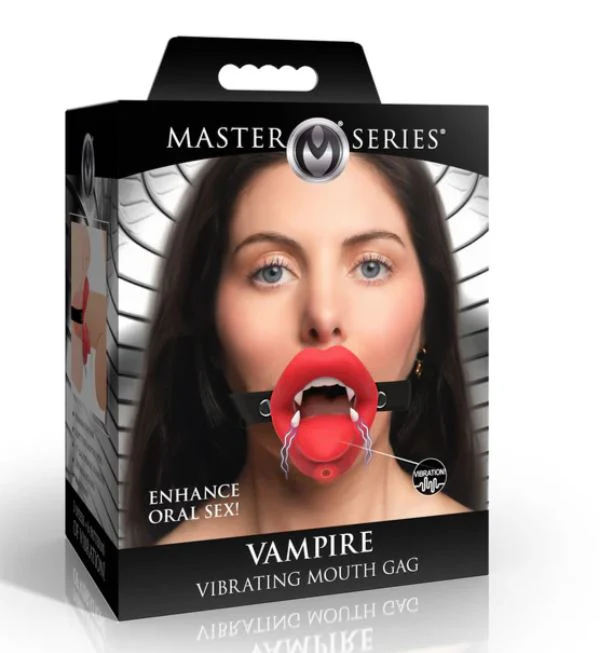Master Series Vibrating Vampire Gag - Image 6
