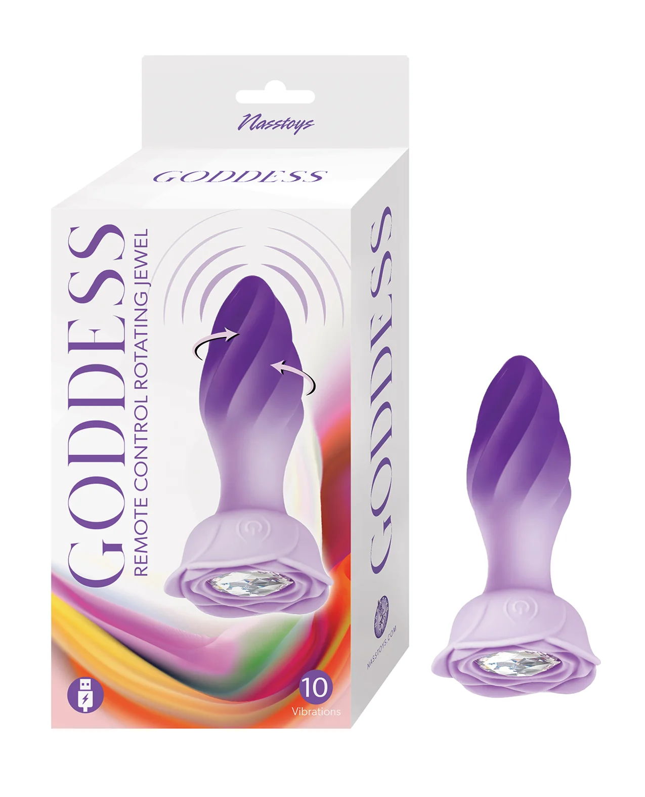 Nasstoys Goddess Remote Control Rotating Jewel - Image 4