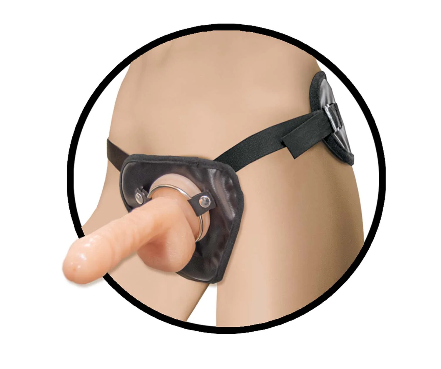 Squirting Dildo with Adjustable Harness - Image 4