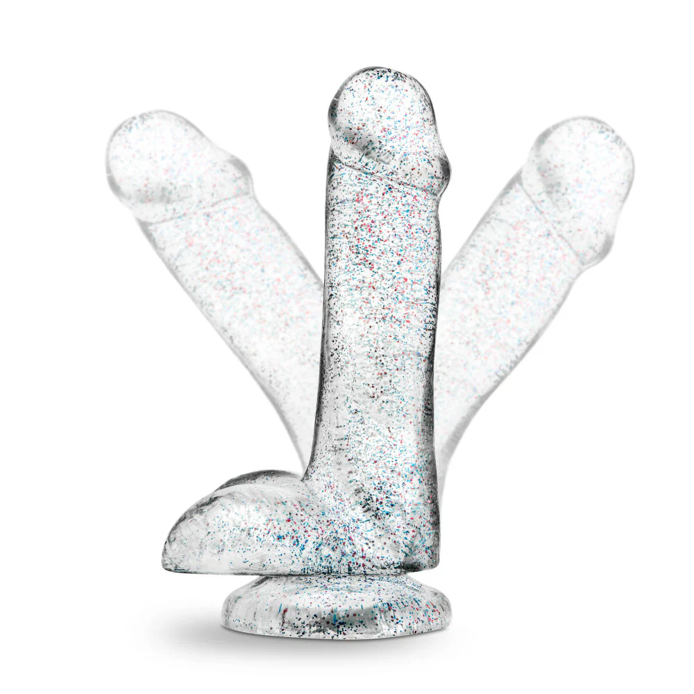 Naturally Yours 6" Glitter Cock - Image 3