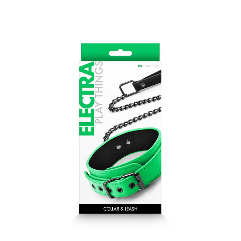 NS Novelties Electra Play Things Collar and Leash - Image 3