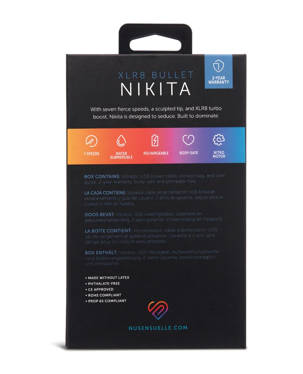 Nu Sensuelle Nikita Bullet with Nitro Motor - Image 8