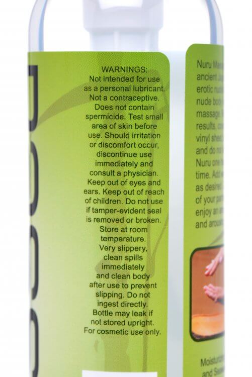 Nuru Couple's Body Massage Gel - Image 6