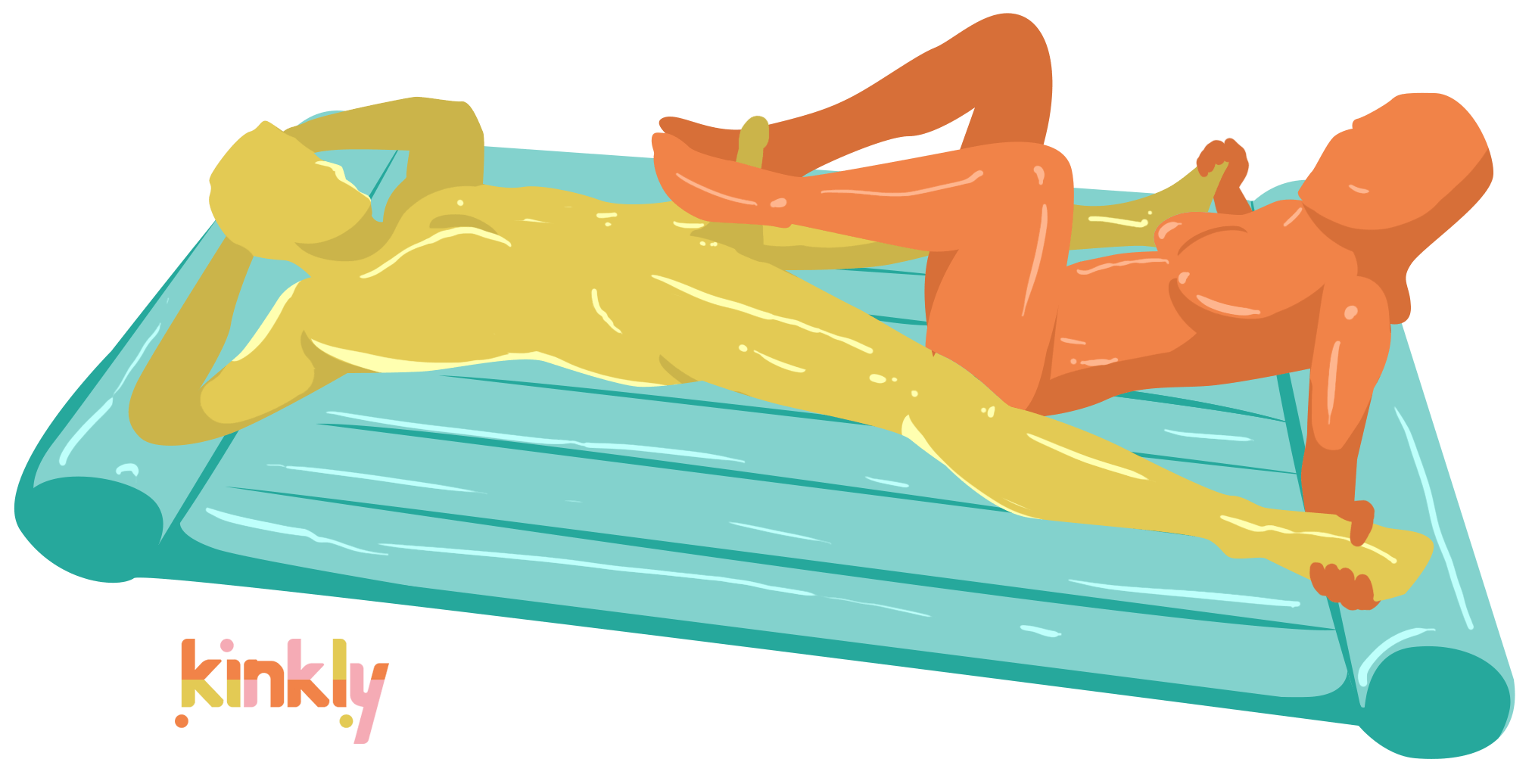 Nuru Inflatable Vinyl Massage Sheet - Image 4