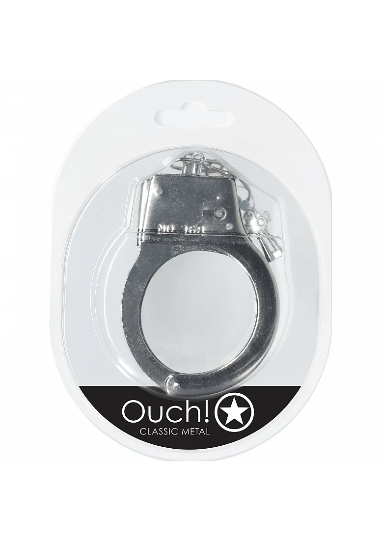Ouch! Classic Metal Handcuffs - Image 4
