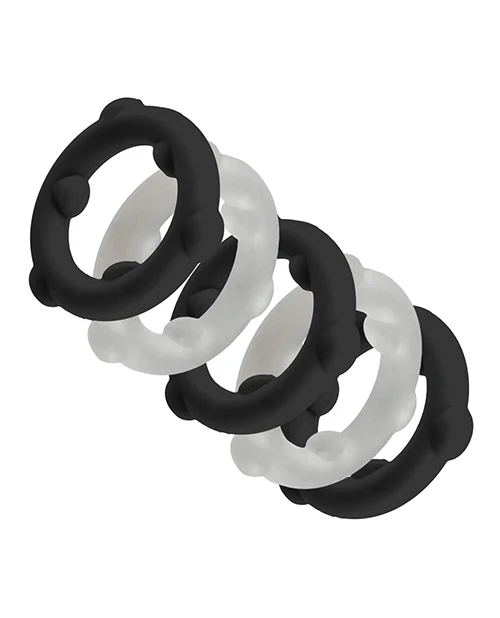 Oxballs Gearheads 5 Pack Spinner Rings - Blue/Black - Image 5