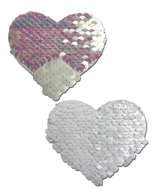 Pastease Color Changing Flip Sequins Heart - Image 3