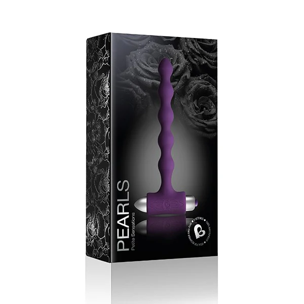 Petite sensations pearls black plug - Image 11
