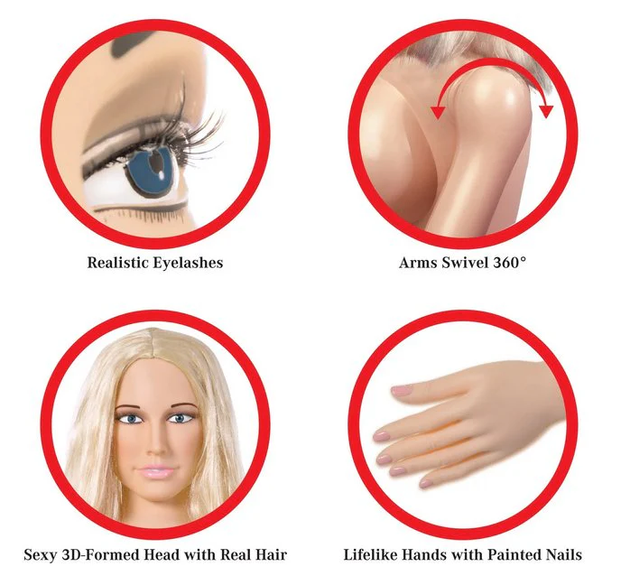Hannah Harper Life-Size Inflatable Sex Doll - Image 4