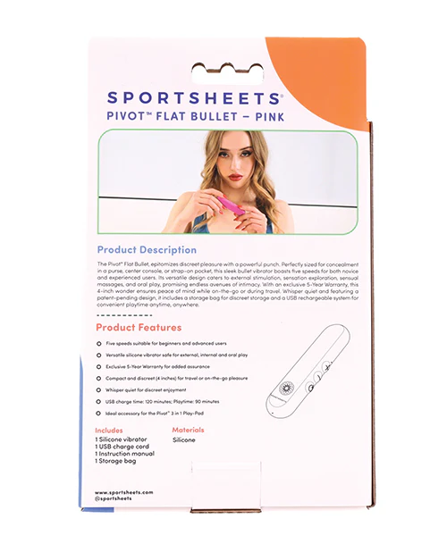 Sportsheets Flat Bullet - Image 7