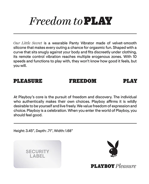 Playboy Our Little Secret - Image 6