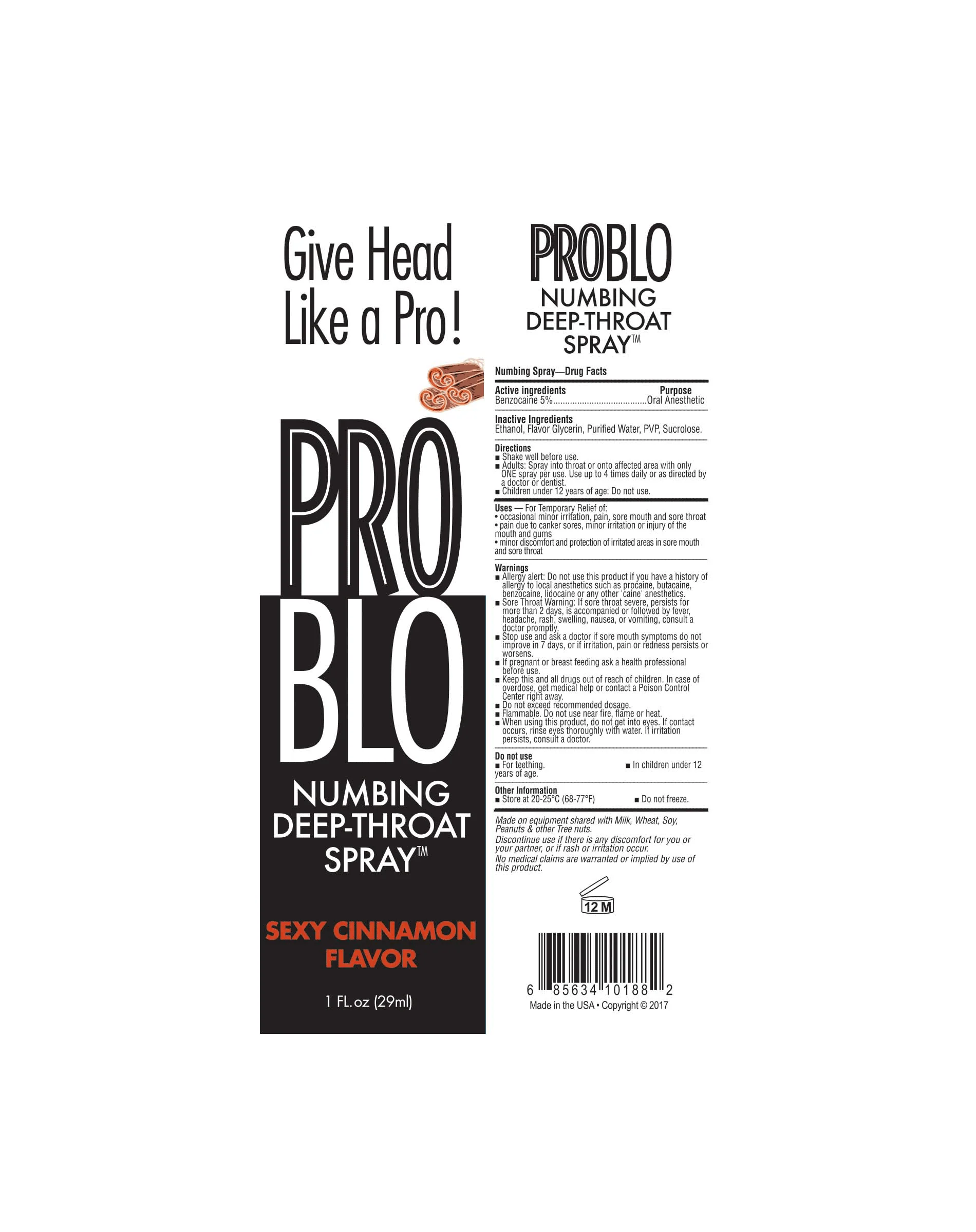 Problo Numbing Spray - Image 2