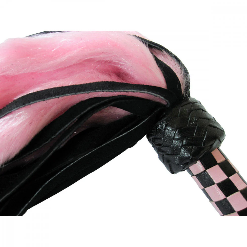 Ruff Doggie Styles Suede and Fluff Mini Flogger - Image 3