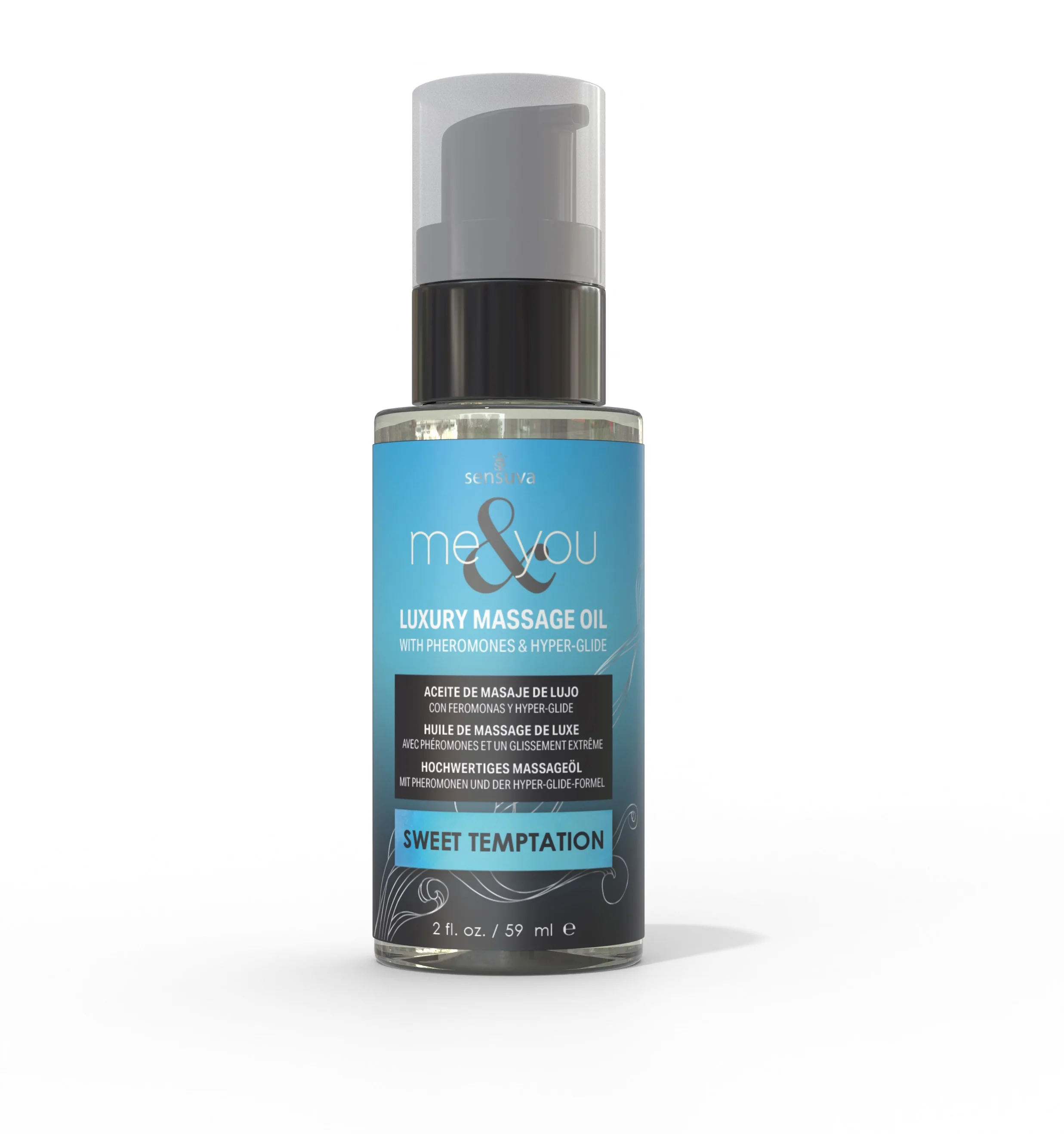 Sensuva Me & You Massage Oil - 2 oz Sensual Bliss - Image 8