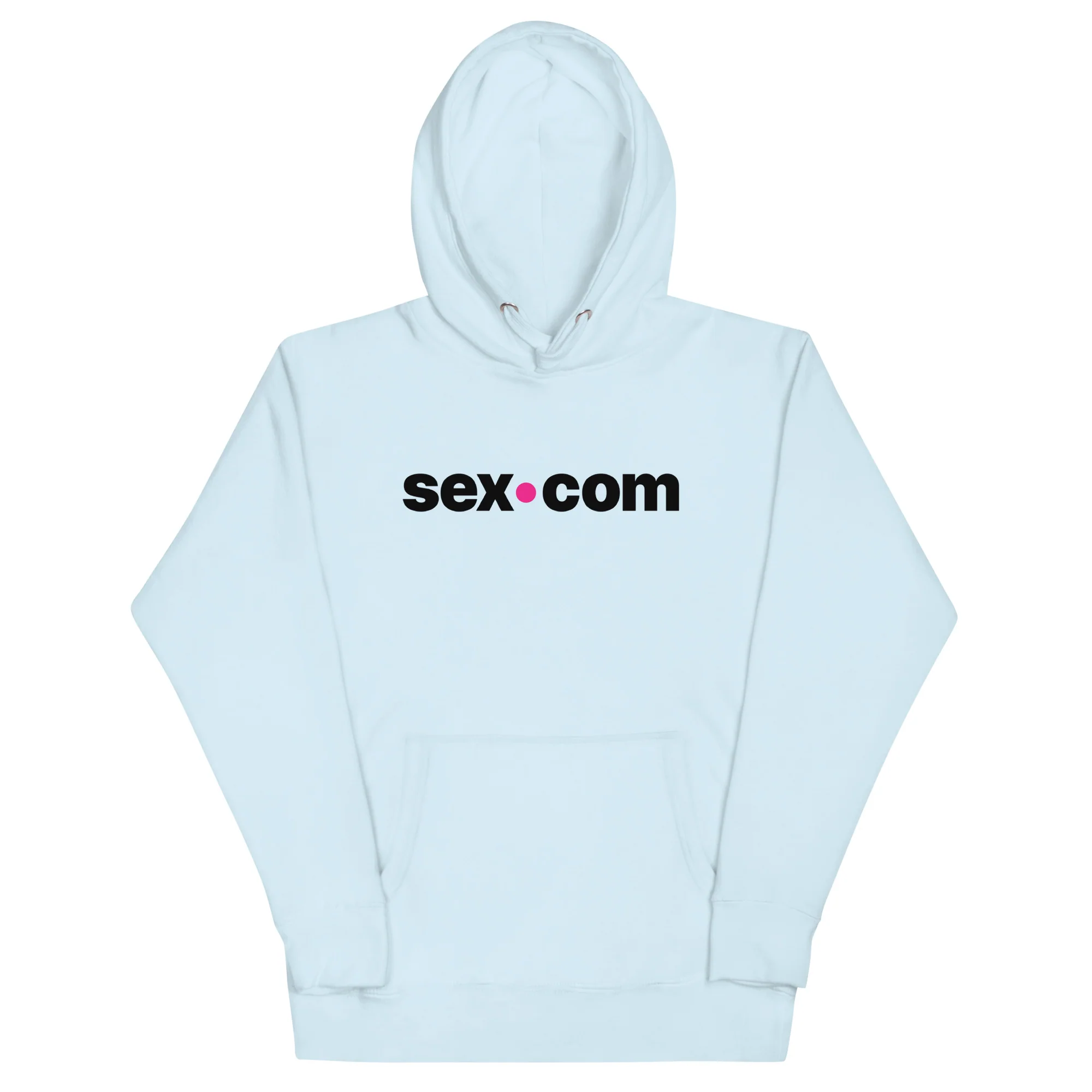 Sex.com Unisex Hoodie - White - Image 7