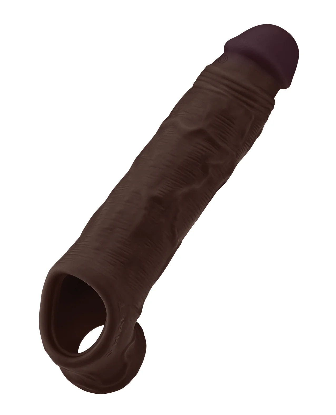 Shaft Flexskin Silicone 8.8" Vibrating Sheath - Image 12