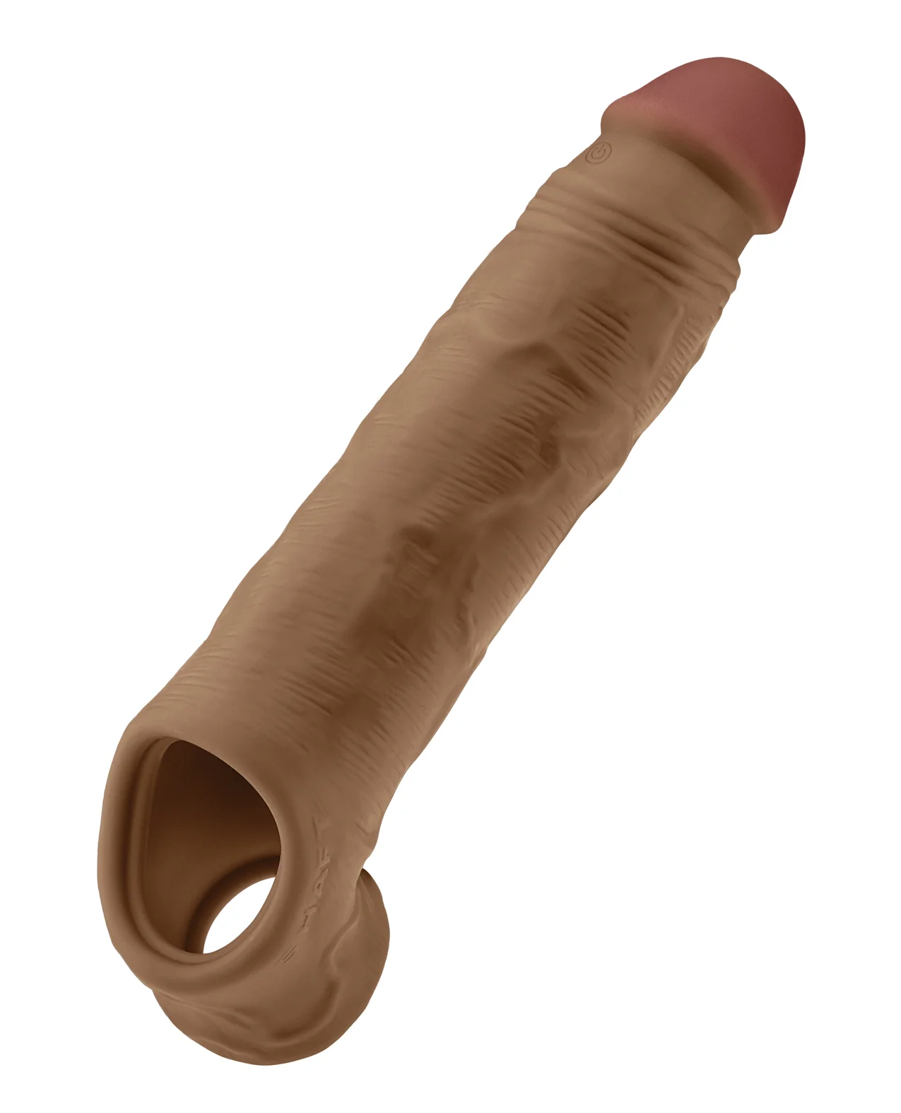 Shaft Flexskin Silicone 8.8" Vibrating Sheath - Image 8