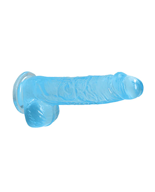 Shots Realrock Realistic Crystal Clear Dildo W/balls - Image 22