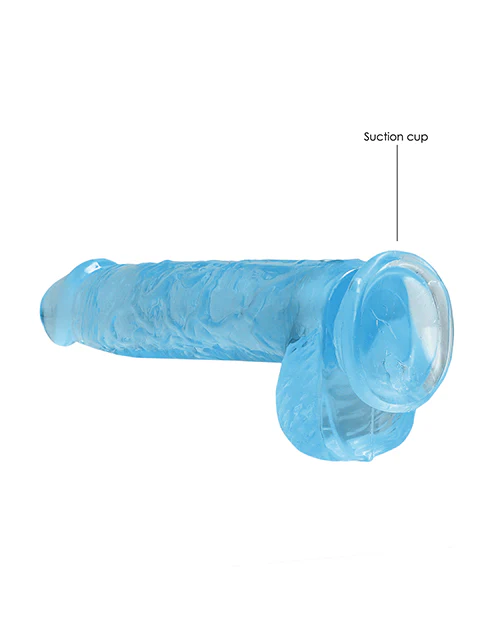 Shots Realrock Realistic Crystal Clear Dildo W/balls - Image 23
