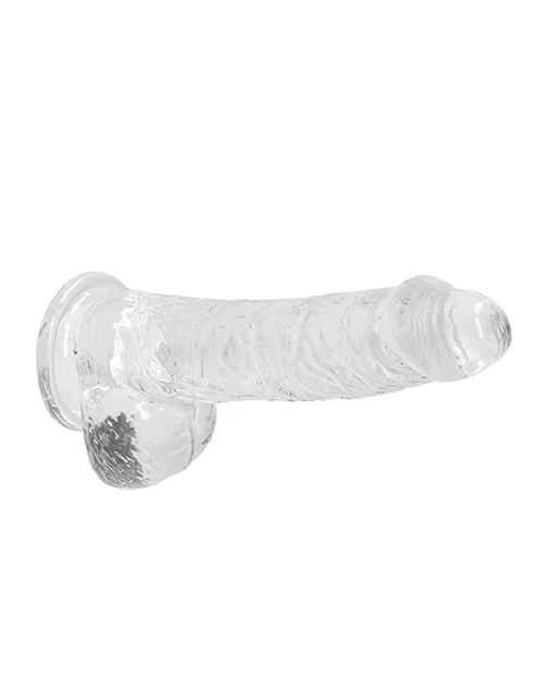 Shots Realrock Realistic Crystal Clear Dildo W/balls - Image 27