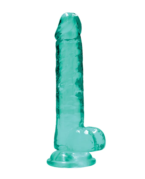 Shots Realrock Realistic Crystal Clear Dildo W/balls - Image 3