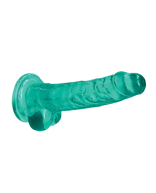 Shots Realrock Realistic Crystal Clear Dildo W/balls - Image 4