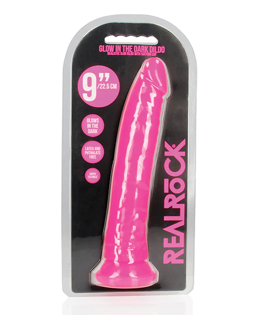 Shots Realrock Slim Dildo Glow In The Dark - Image 12
