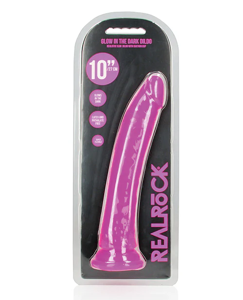 Shots Realrock Slim Dildo Glow In The Dark - Image 35