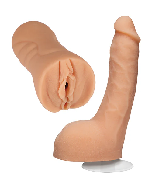 Signature Set Leolulu Leo Pocket Pussy & Lulu 8in Cock W/ Suction Cup - Image 3