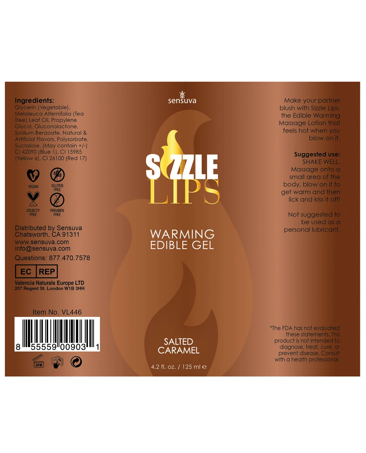 Sizzle Lips Warming Gel - 2 oz - Image 16