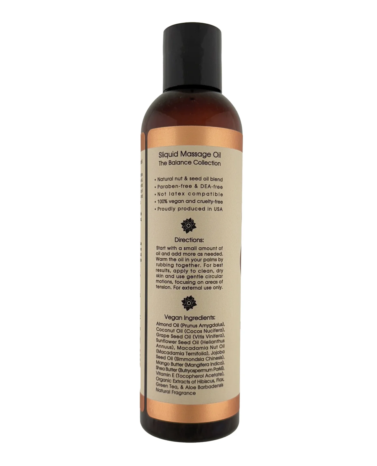 Sliquid Balance Massage Oil 8.5 oz - Image 9