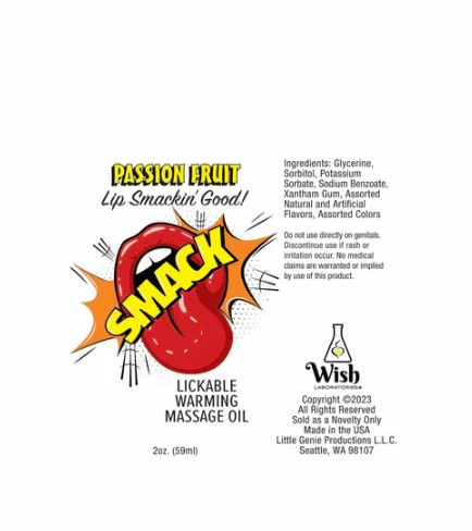 Smack Tarts lickable Lube - Image 24