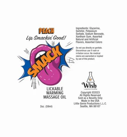 Smack Tarts lickable Lube - Image 9