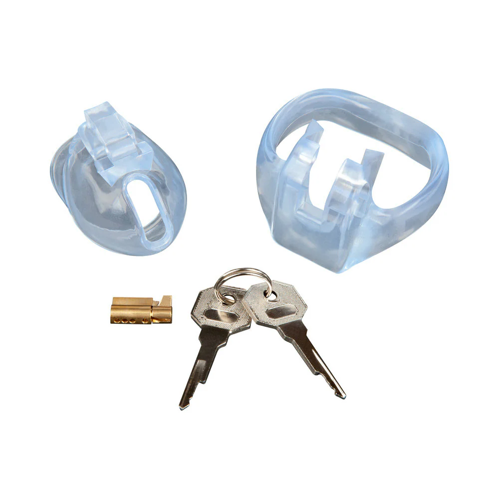Small dick arcylic mini chastity cage - Image 3