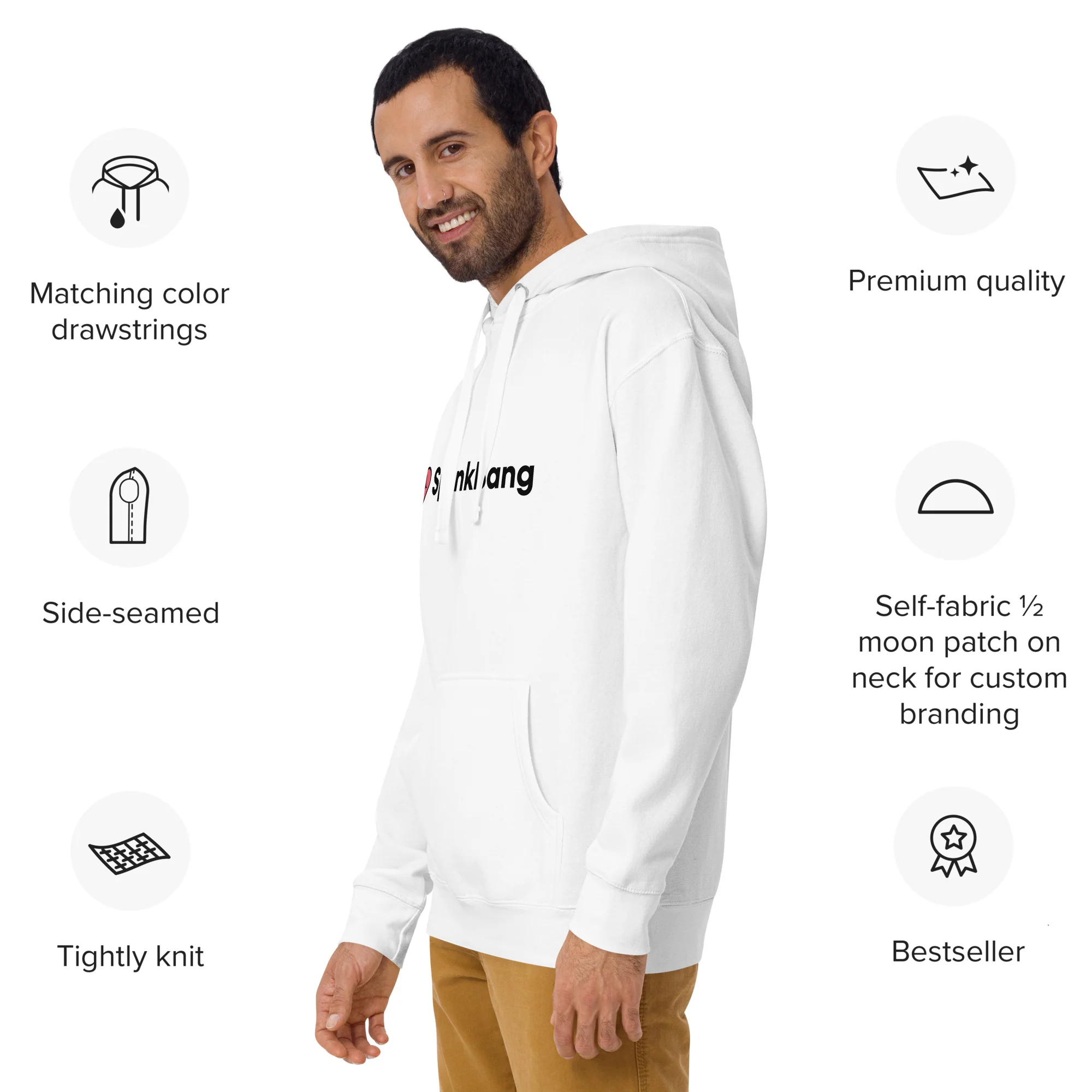 Spankbang Unisex Hoodie - Image 6