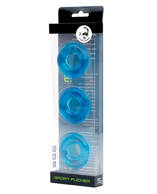 Sport Fucker Chubby Cockring Pack Of 3 - Image 21